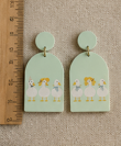 Silly Goose Acrylic Earrings