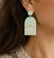Silly Goose Acrylic Earrings